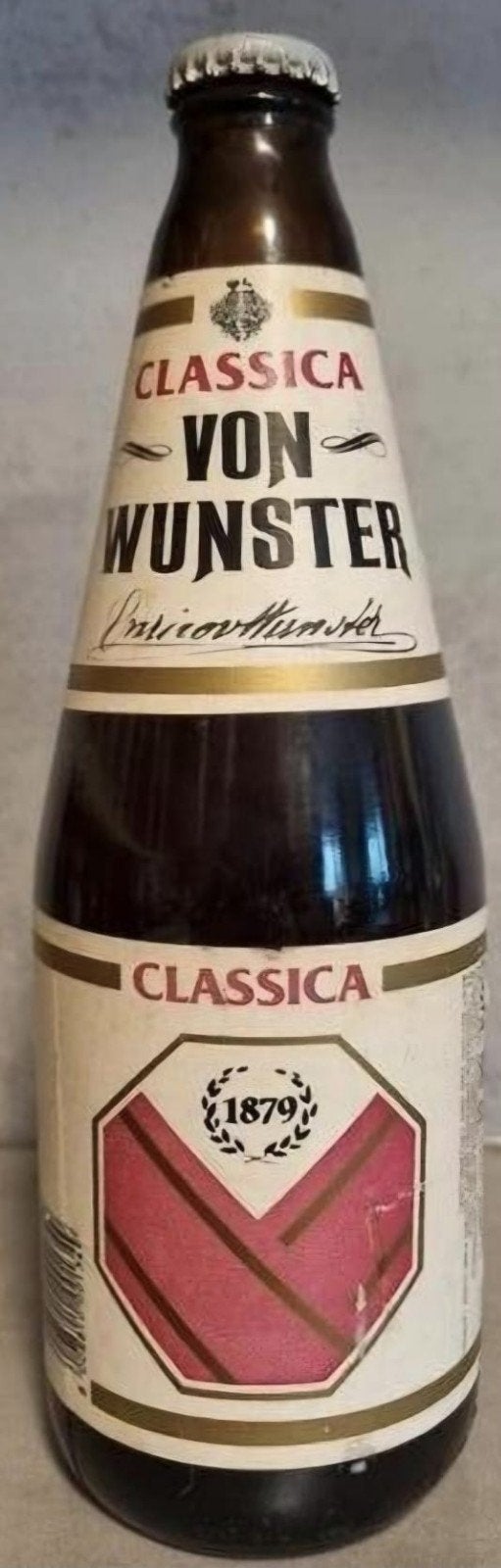 Vintage Von Wunster Classica '89 - 66cl - Italiaanse Microbr, Ophalen of Verzenden, Zo goed als nieuw, Flesje(s), Overige merken