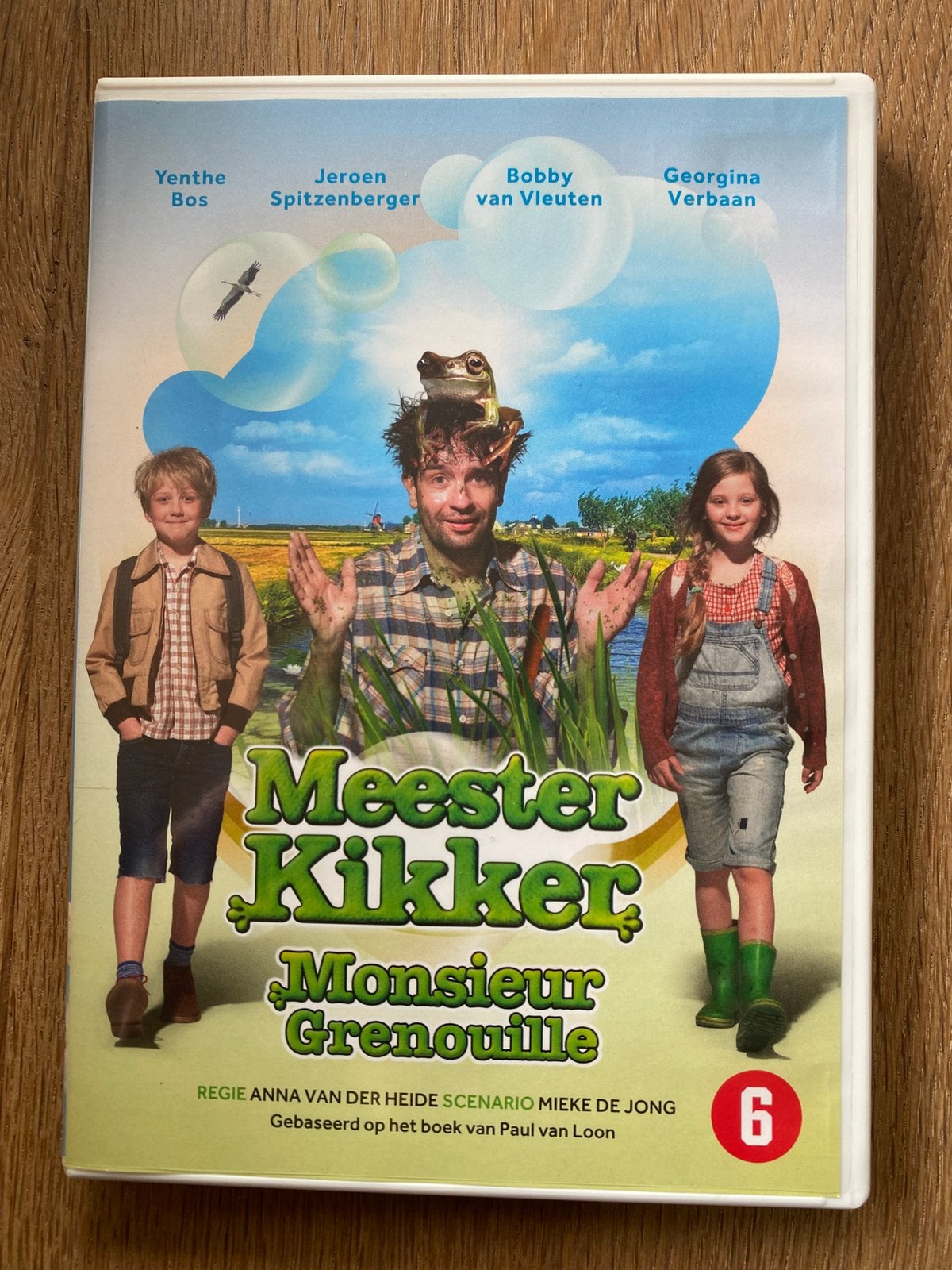 DVD Meester Kikker, Vanaf 6 jaar, Ophalen, Zo goed als nieuw