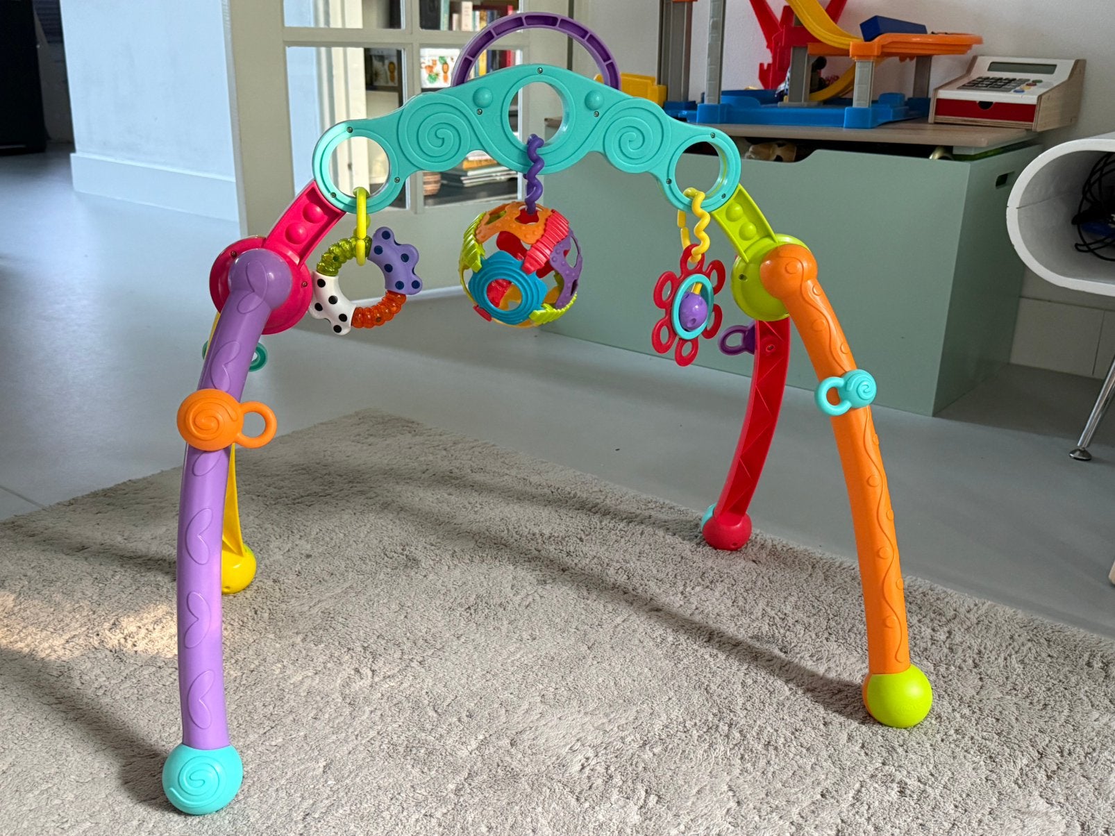 Playgro grow n play babygym, Kinderen en Baby's, Speelgoed | Babyspeelgoed, Ophalen, Zo goed als nieuw, Babygym