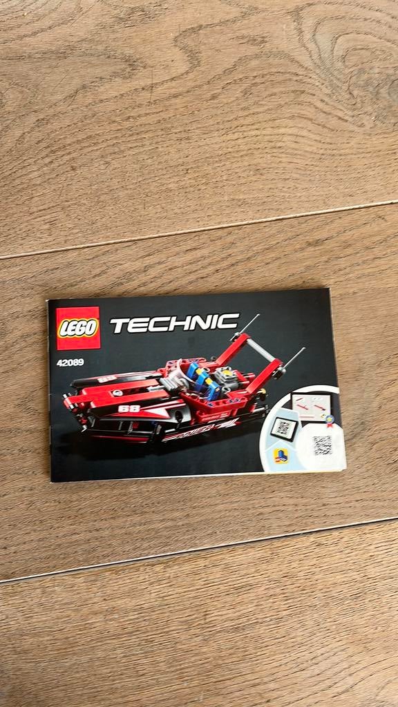 LEGO speedboot set nummer 42089 uit elkaar en compleet!, Lego, Ophalen of Verzenden, Zo goed als nieuw, Technic