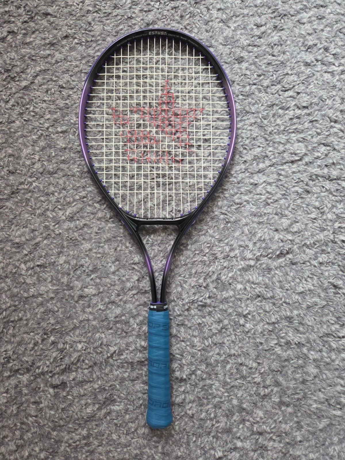 Vintage tennisrackets jaren 90, Sport en Fitness, Tennis, Gebruikt, L4, Racket, Ophalen