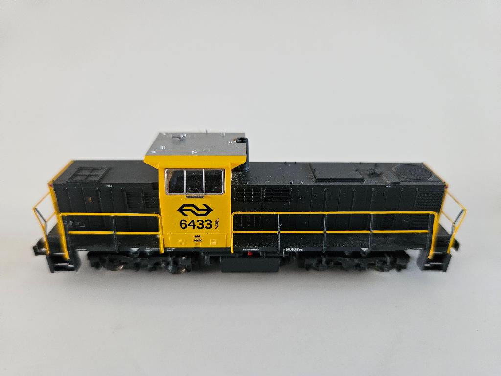 N-spoor Trix 12517 locomotief NS 6503, Diesel 12517, Hobby en Vrije tijd, Modeltreinen | N-Spoor, Trix, Analoog, Ophalen of Verzenden