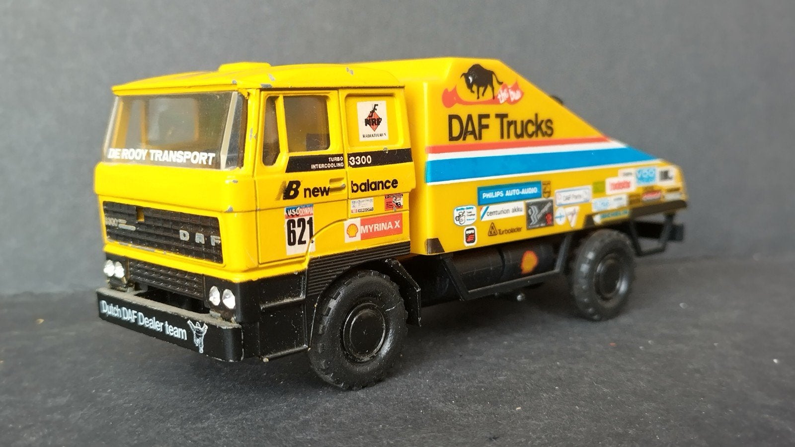Daf 3600 Dakar The Bull Jan De Rooij 1:50 Lion Car pol, Verzenden, ., Zo goed als nieuw, Lion