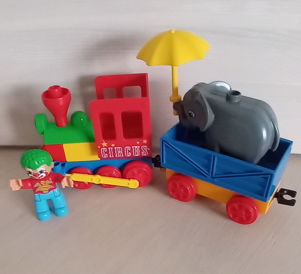 Duplo 5606 circustrein, Kinderen en Baby's, Gebruikt, Ophalen of Verzenden, Compleet, Duplo