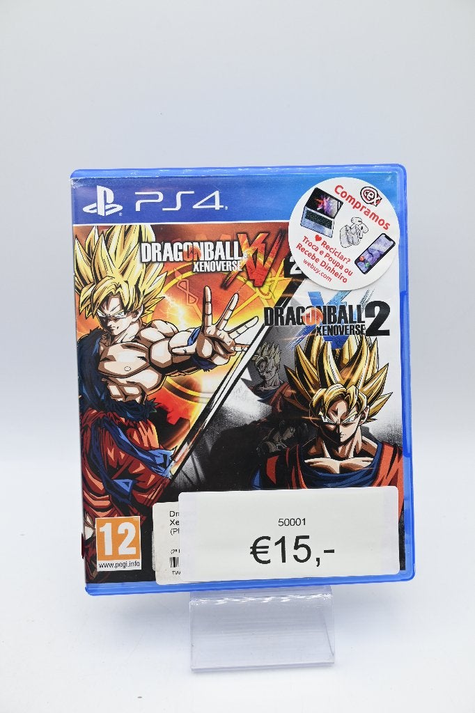 Dragon Ball Xenoverse 1 & 2 PS4 - Gebruikt, Werkt Goed, Gebruikt, Vechten, -, -