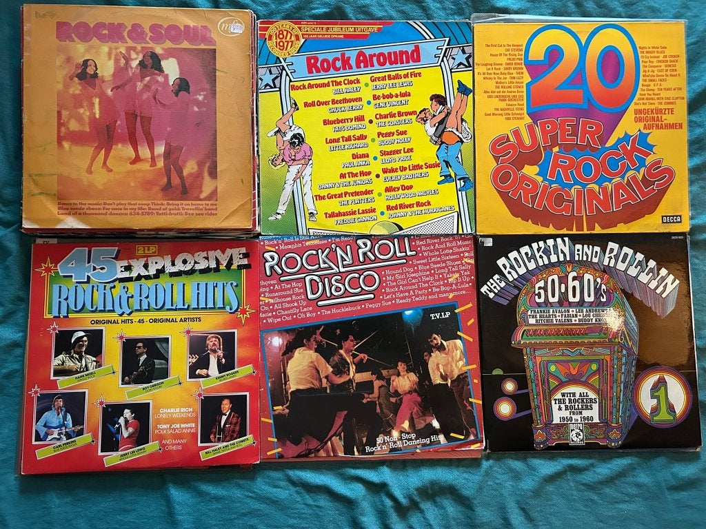 29 LP's Rock 'n Roll (ook per stuk te koop), LP, Gebruikt, Ophalen of Verzenden, 12 inch