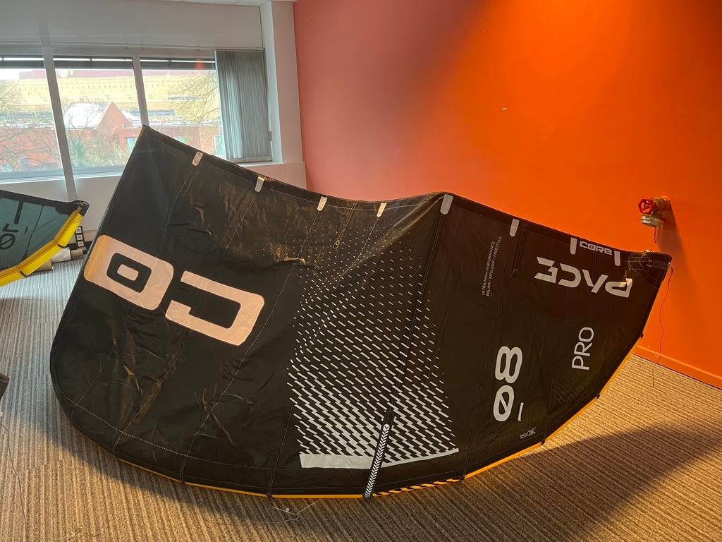 Core pace Pro 8m zo goed als nieuw ook te ruil voor kiteFoil, Watersport en Boten, 8 m², Geen board, Ophalen of Verzenden, Zo goed als nieuw