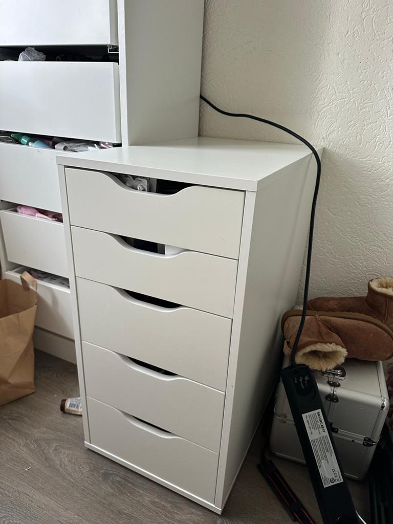 Ike alex ladekast, Ophalen, Minder dan 50 cm, Gebruikt, 5 laden of meer