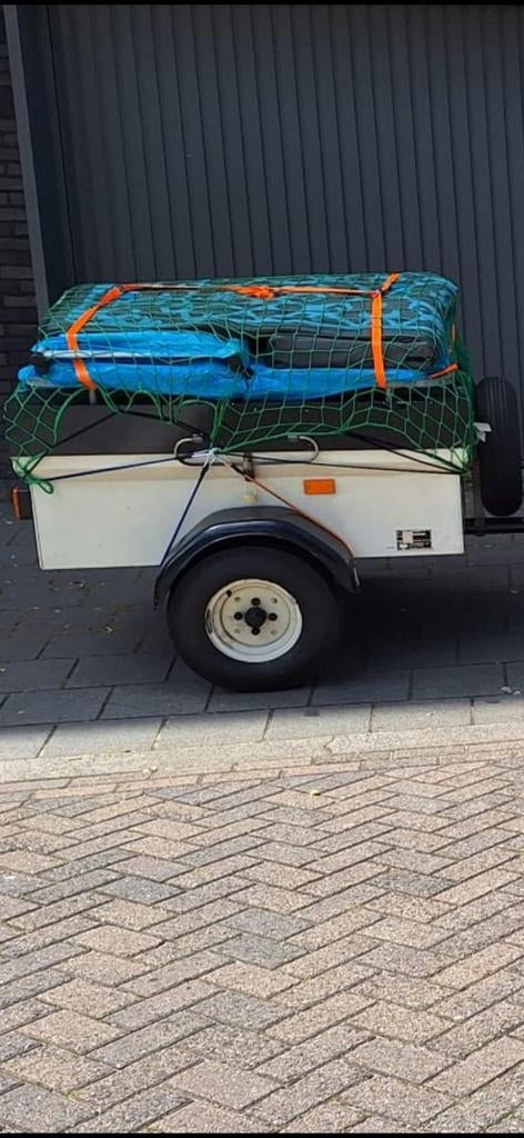 Aanhangwagen Saris Speedy., Ophalen
