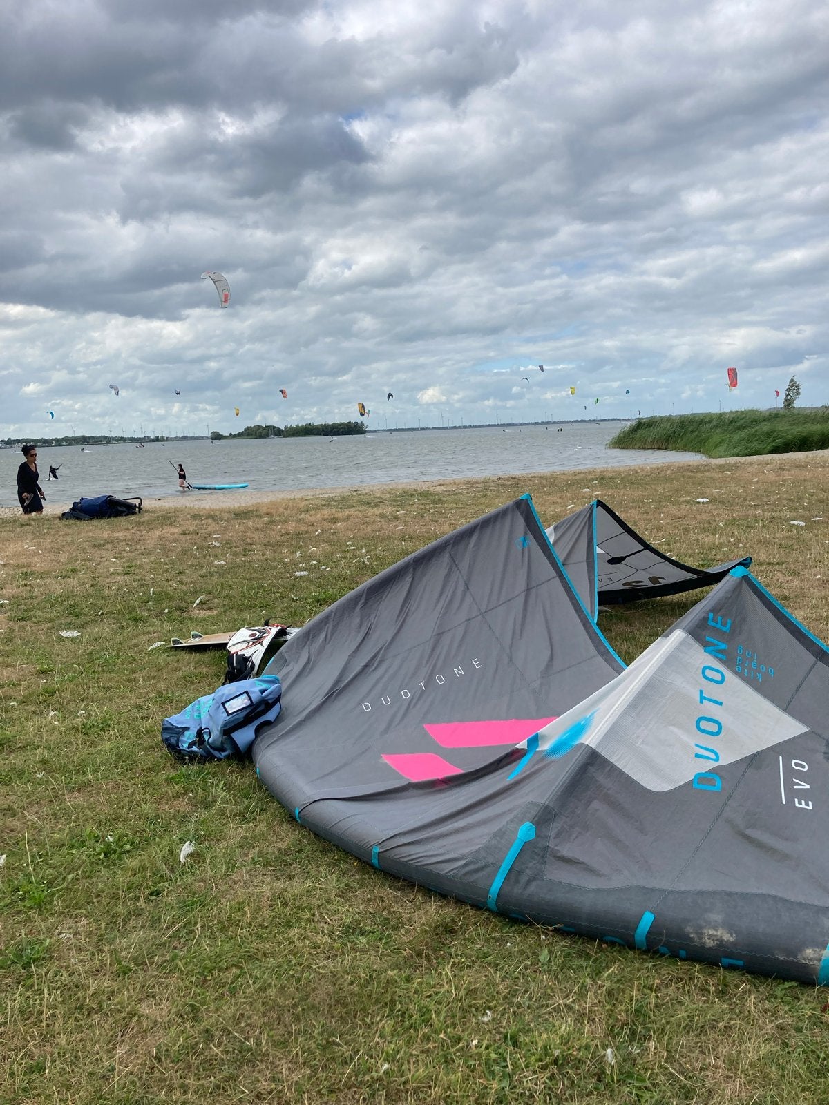 Duotone Evo 12m Kitesurf Kite, Watersport en Boten, Kitesurfen, Ophalen, Gebruikt, Kitesurf-set, Twintip
