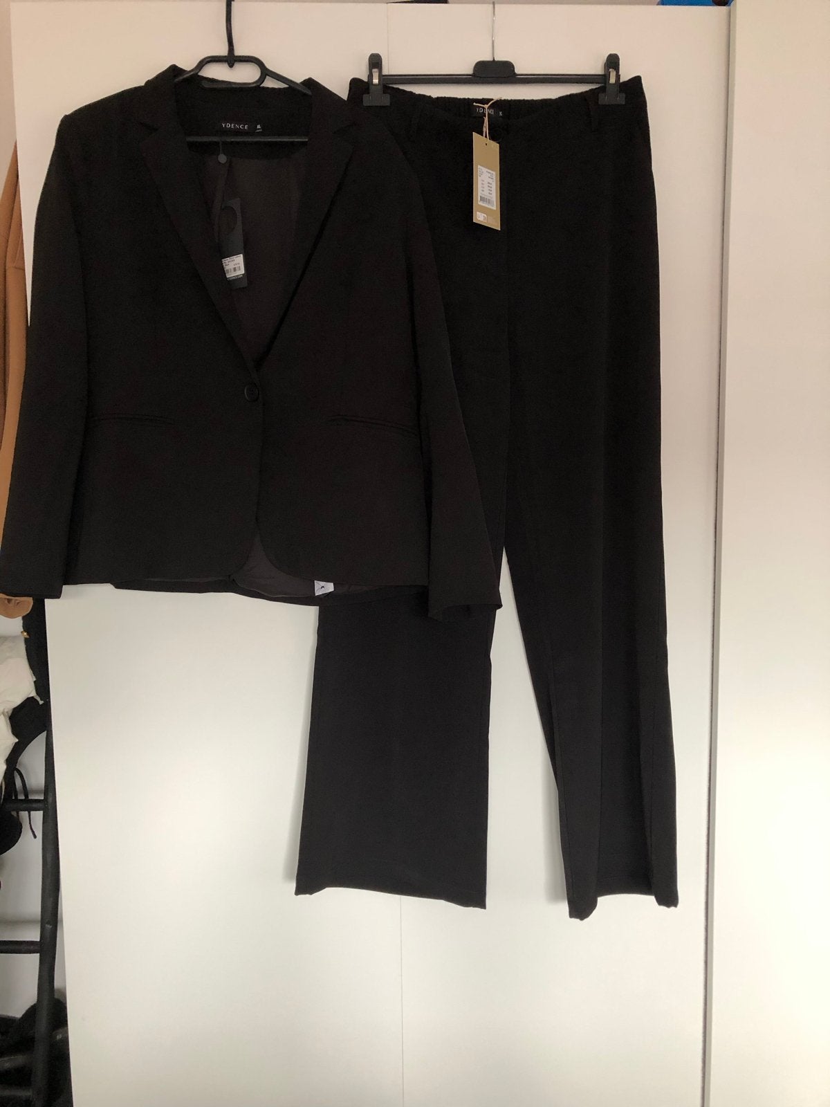Nieuw Zwart Pak - Ydence Solange Jasje & Broek (XL), Kostuum of Pak, Zwart, Maat 46/48 (XL) of groter, Nieuw