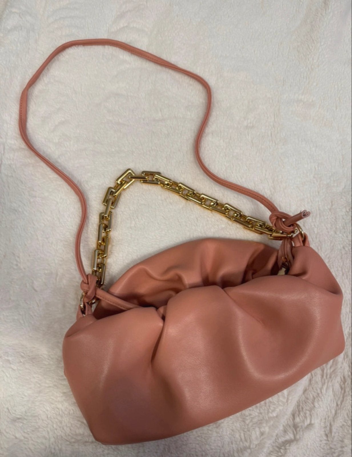 Nieuwe Zara Dames Handtas - Roze met Gouden Ketting, Ophalen of Verzenden, Nieuw, Roze, Handtas