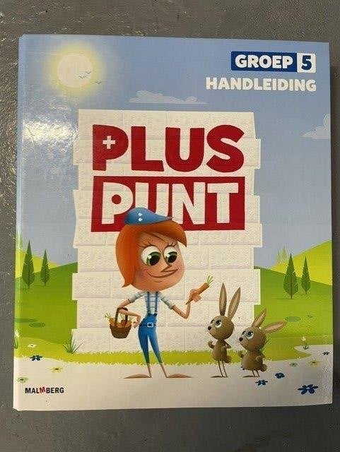 Pluspunt groep 5 handleiding compleet, Verzenden, Gelezen, Overige niveaus, Nederlands