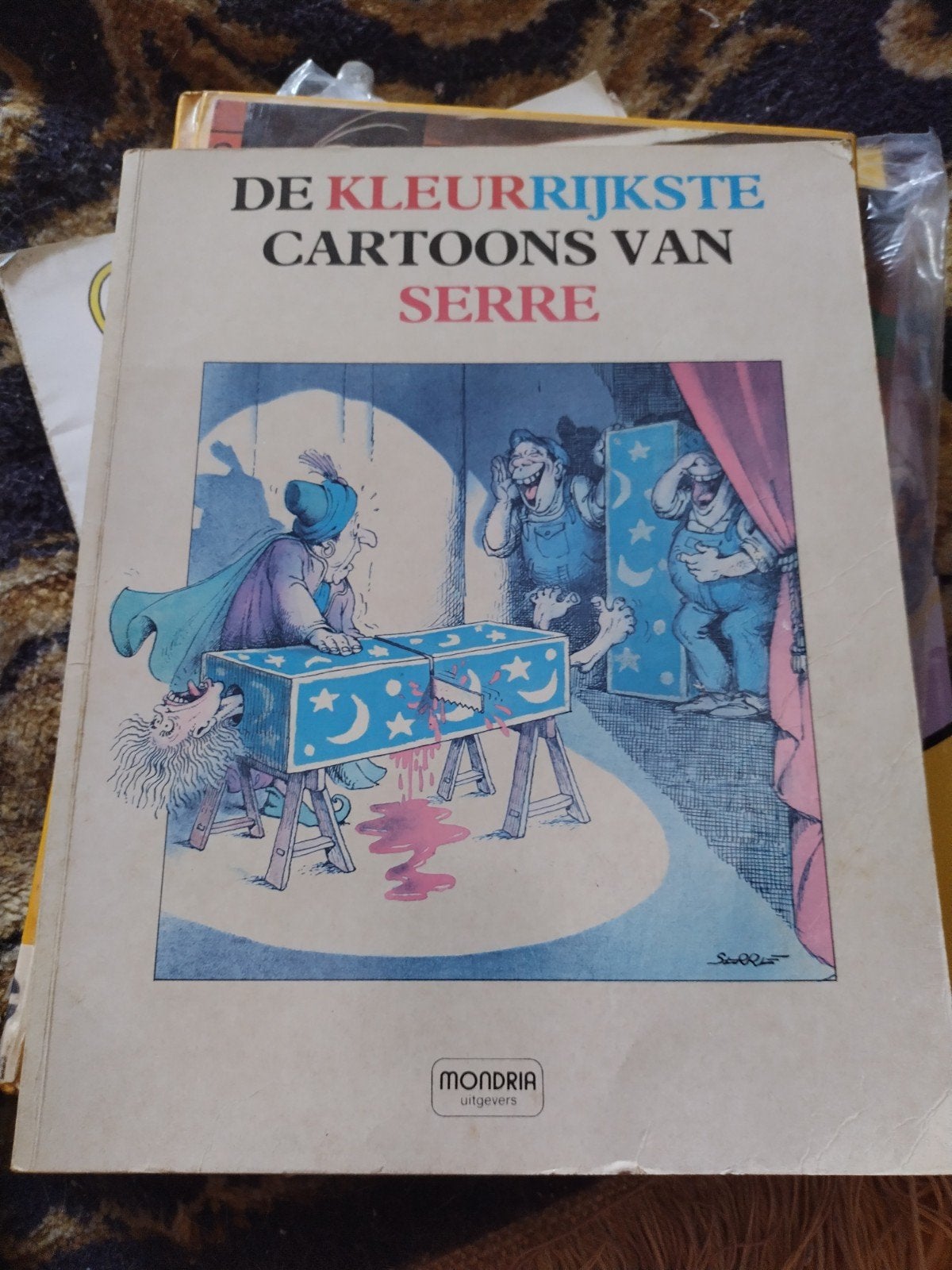 De kleurrijkste cartoons van Serre, Boeken, Stripboeken, Gelezen, Eén stripboek, Ophalen of Verzenden
