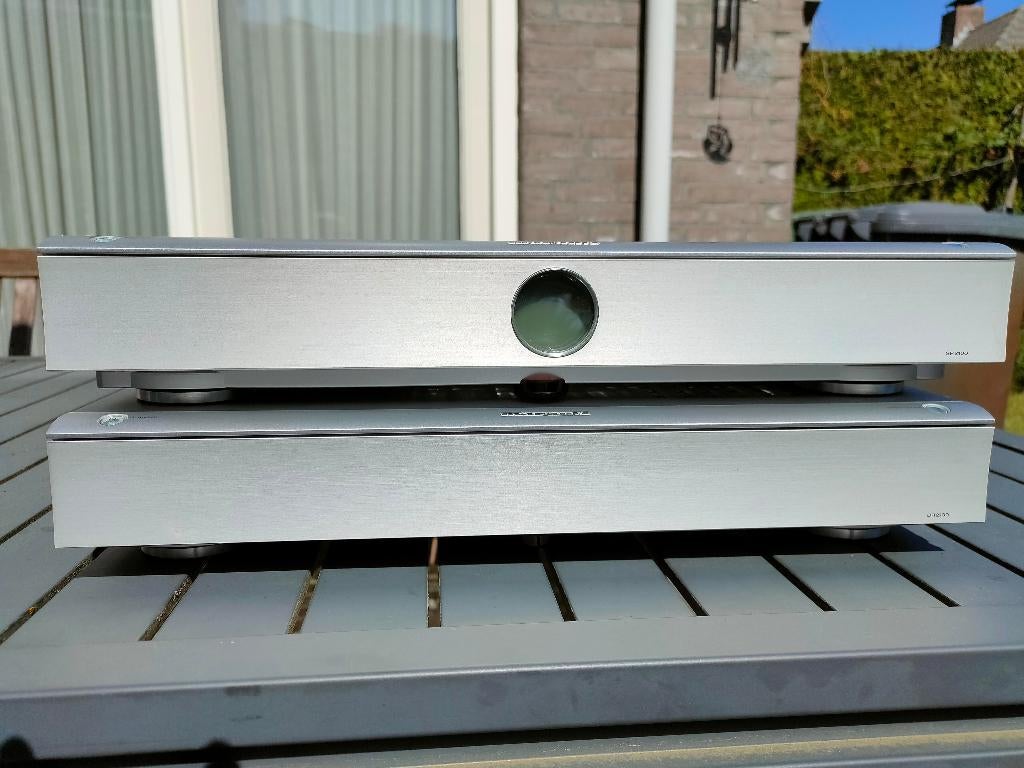 Marantz SR2100 en DR2100 stereo set, Losse componenten, Zo goed als nieuw, Tuner of Radio, Ophalen