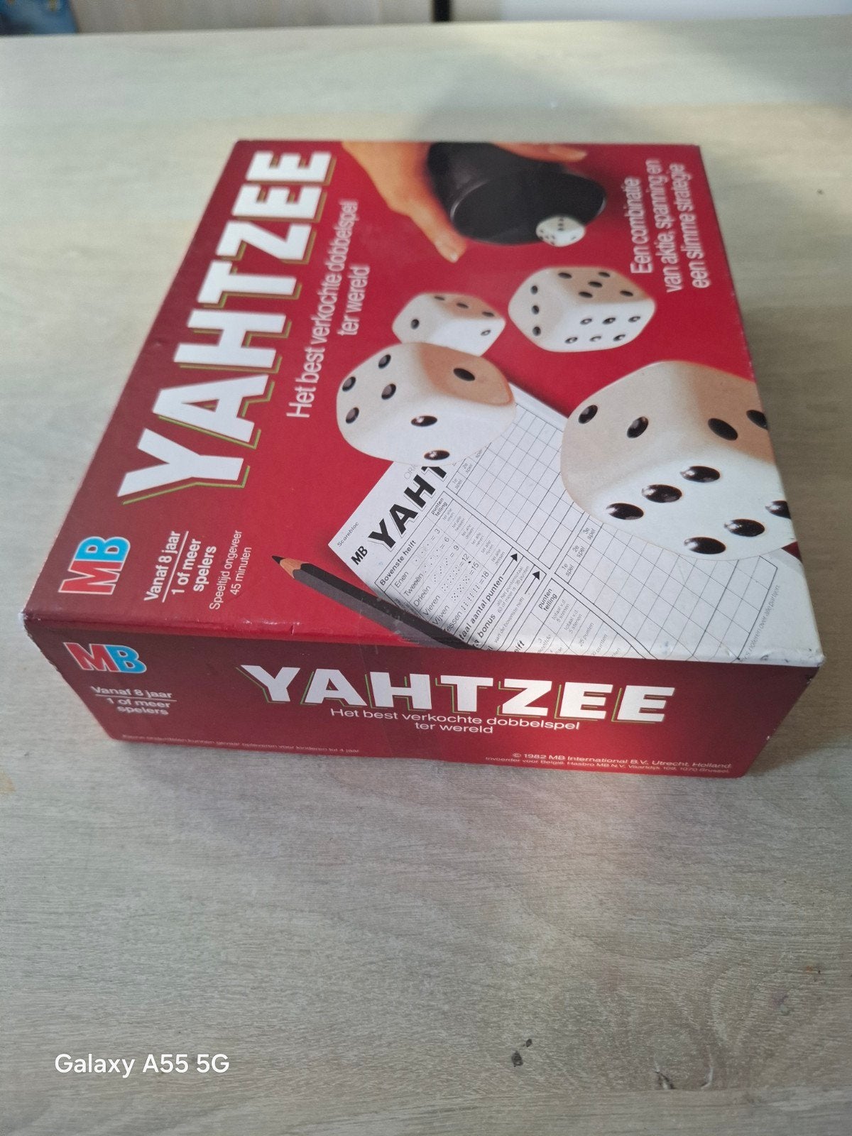 Yahtzee dobbelspel van MB, compleet en in goede staat, Ophalen of Verzenden, Mb, Nvt, Nvt