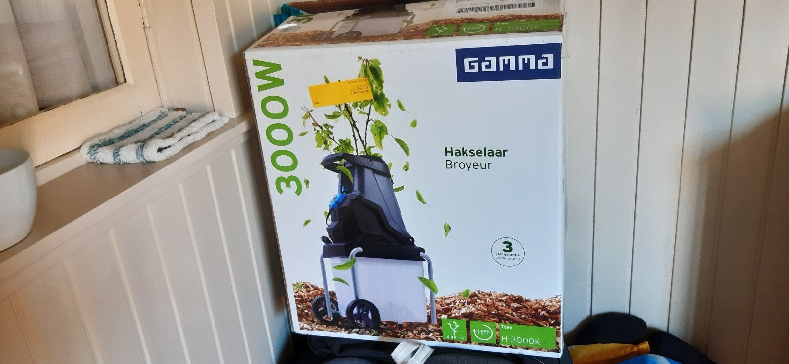 hagel nieuwe hakselaar 1x gebruikt,  3 jaar garantie, Ophalen of Verzenden, Nieuw, Minder dan 20 mm
