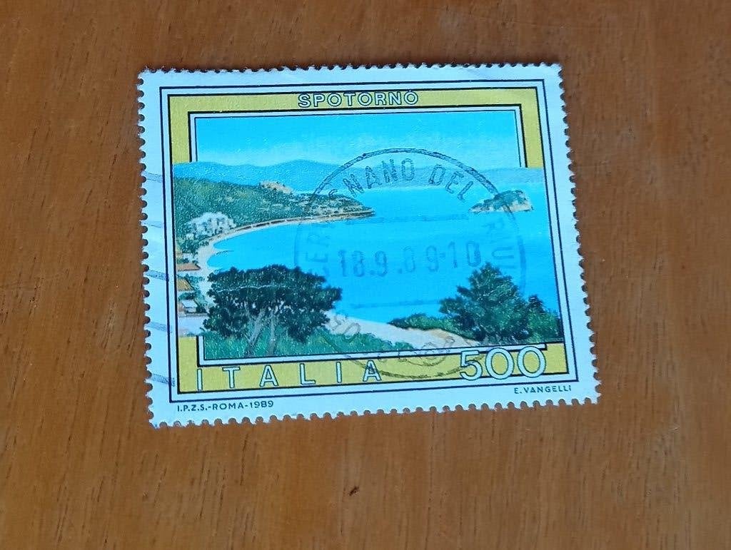 italie 1989, Ophalen of Verzenden, Gestempeld