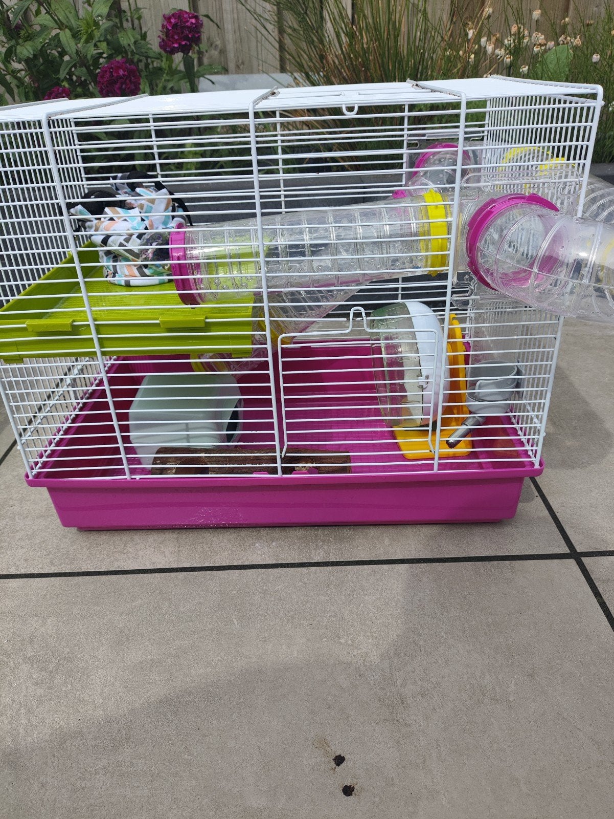 Hamsterkooi compleet met tunnels, huisjes en toebehoren, Minder dan 60 cm, Kooi, Minder dan 75 cm, Ophalen of Verzenden