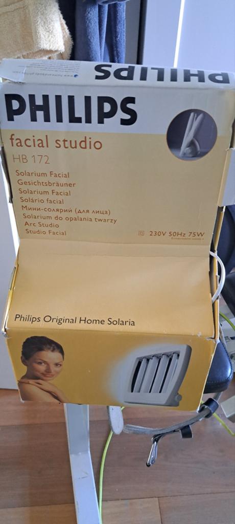Philips Gezichtsbruiner HB 172 Facial Studio Solarium, Ophalen
