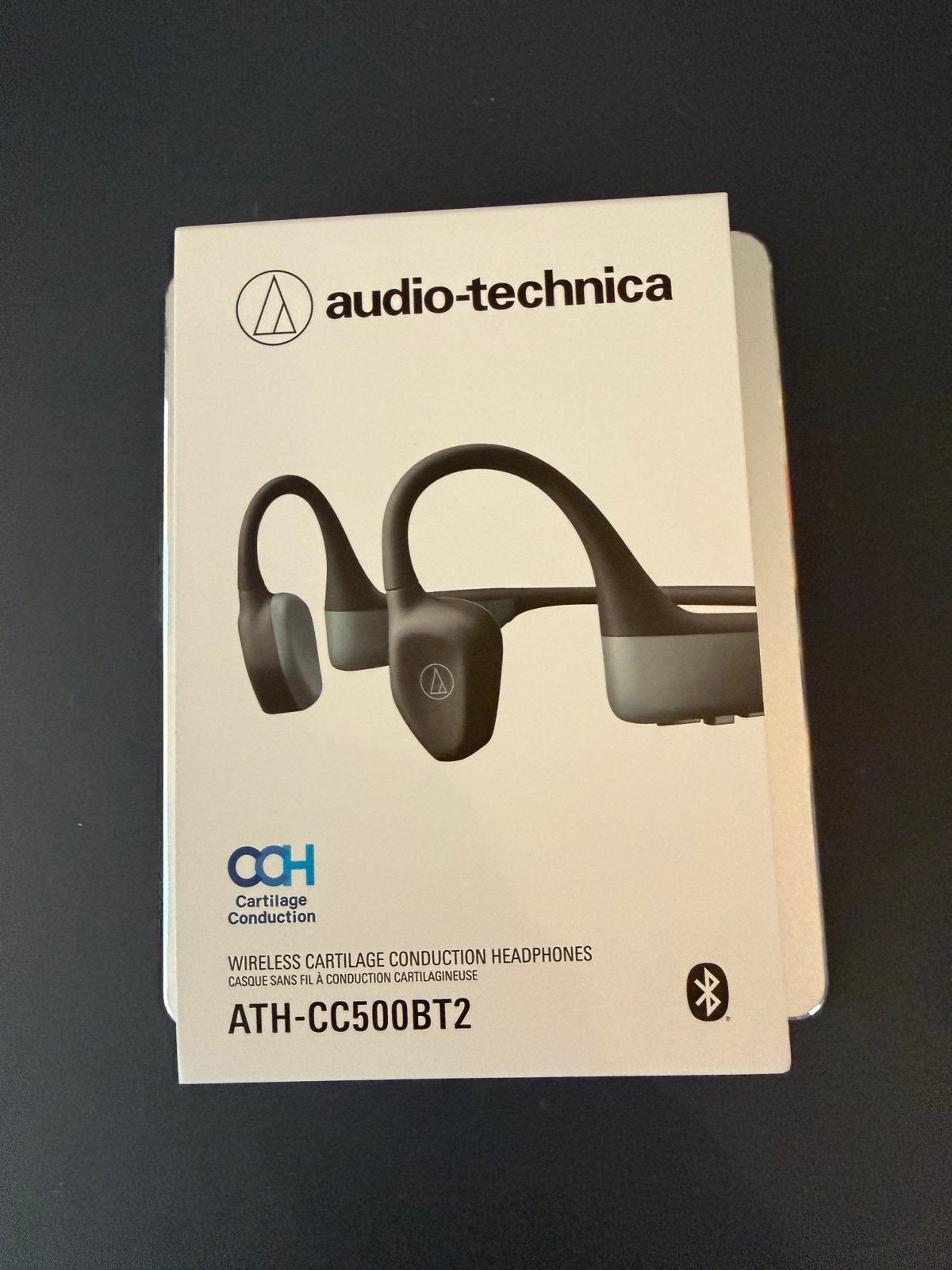 Hoofdtelefoon met kraakbeengeleiding. Audio Technica., Audio, Tv en Foto, Koptelefoons, Overige merken, Bluetooth, Bone conduction