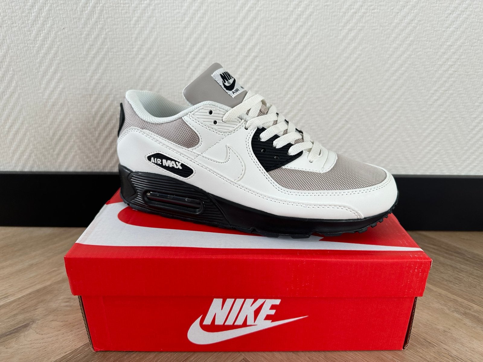 Nike air max 90, Ophalen, Wit, Nieuw, Sneakers of Gympen