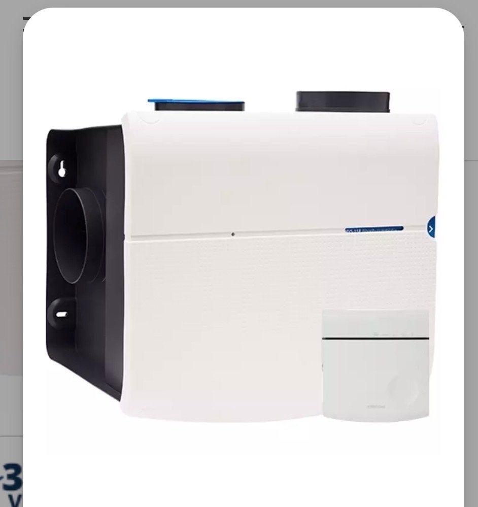 Orcon MVS-15 RHB, Doe-het-zelf en Verbouw, Ventilatie en Afzuiging, Ophalen of Verzenden, Zo goed als nieuw, Ventilator en Afzuiger