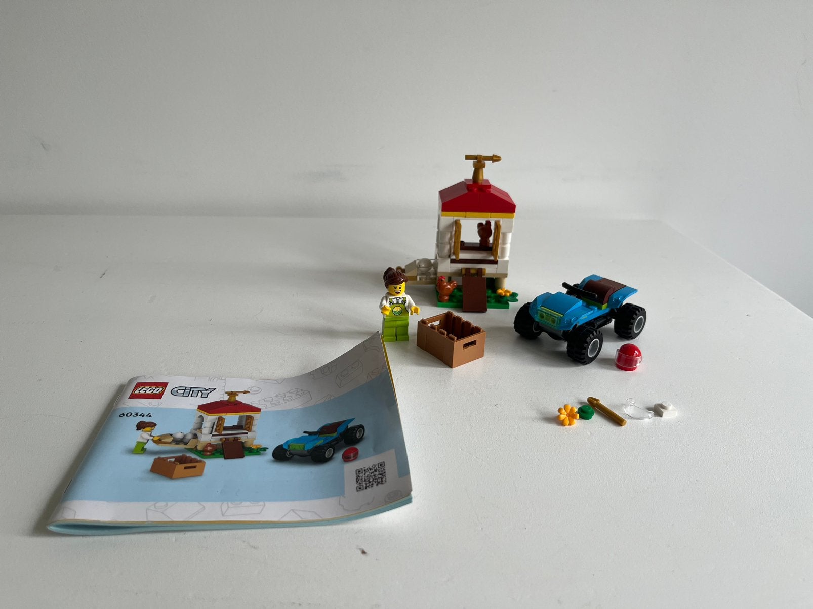 LEGO City 60344 Chicken Henhouse (Compleet)