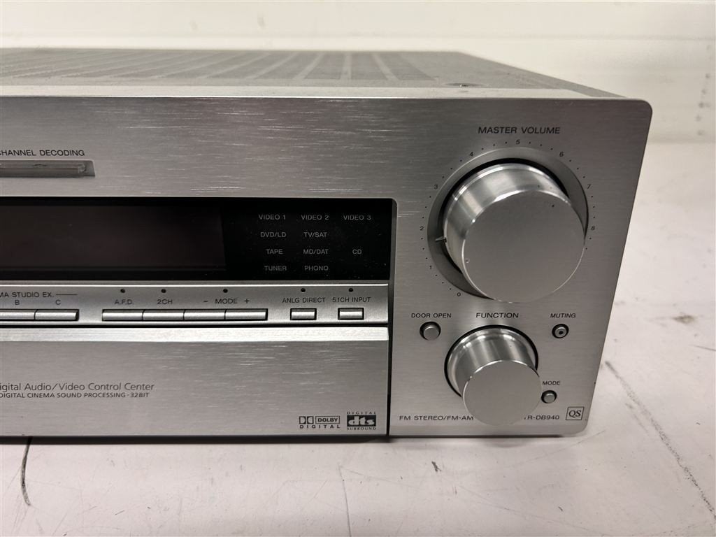 A7401. Denon FM-AM stereo Receiver DB940 versterker, Audio, Tv en Foto, Versterkers en Receivers, Ophalen of Verzenden, Gebruikt