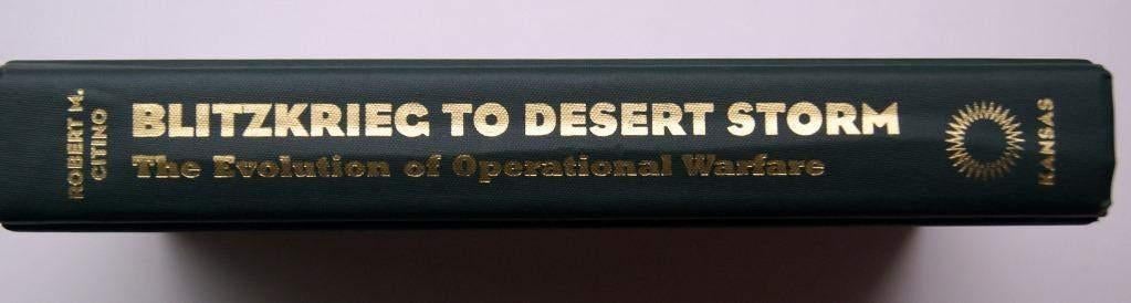 Blitzkrieg tot Dessert Storm - Robert M. Citno, Verzenden, Niet van toepassing, Zo goed als nieuw, Overige onderwerpen
