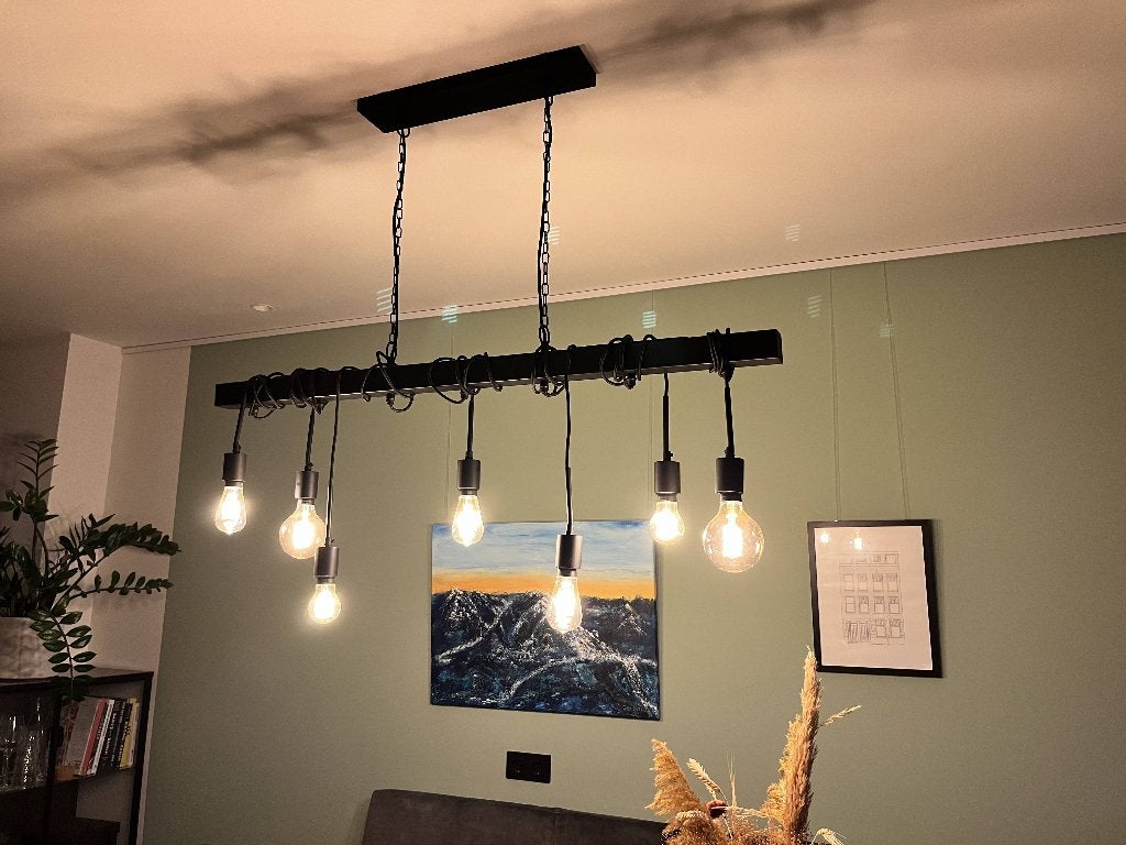 Industriële hanglamp (eettafel) van Loods 5, Ophalen, E27 (groot), Zo goed als nieuw, Metaal
