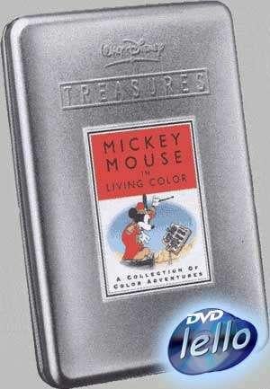 Walt Disney Treasures: Mickey in Living Color 1, Tin Case NS, Tekenfilm, Ophalen of Verzenden, Zo goed als nieuw, Alle leeftijden