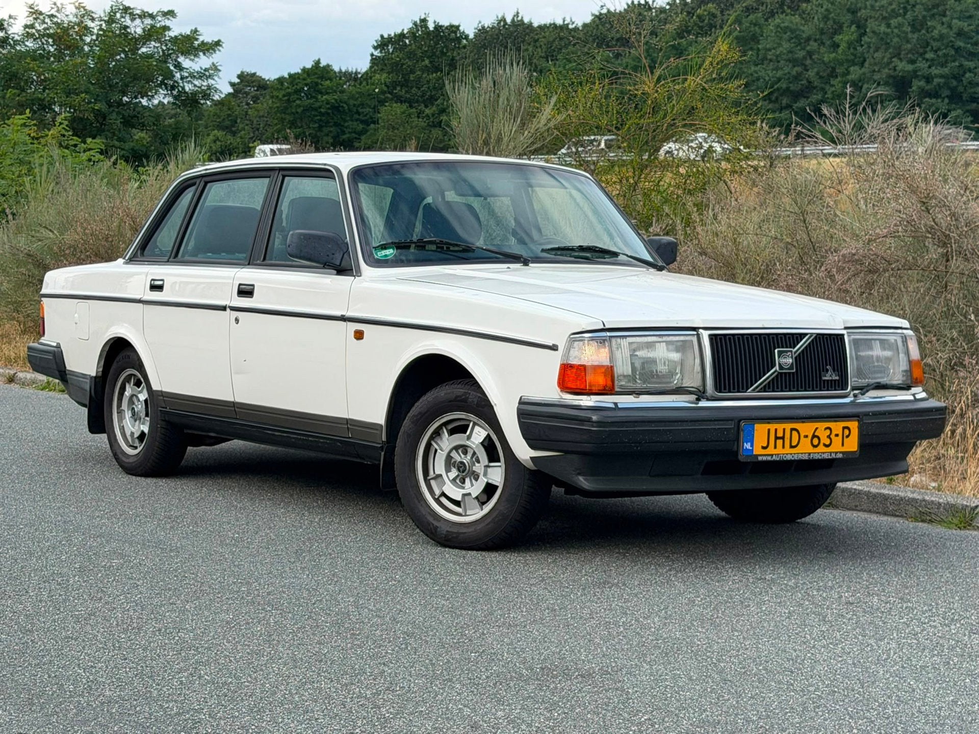 Volvo 240 2.3 GL GEEN ROEST / 1E EIG / VOLLEDIGE ONERHOUDSHI, Auto's, Volvo, Dealer onderhouden, Gebruikt, 4 cilinders, 116 pk