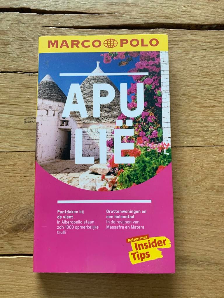 Marco Polo Reisgids Apulië - Insider Tips voor Puglia, Boeken, Europa, Ophalen of Verzenden, Zo goed als nieuw, Reisgids of -boek