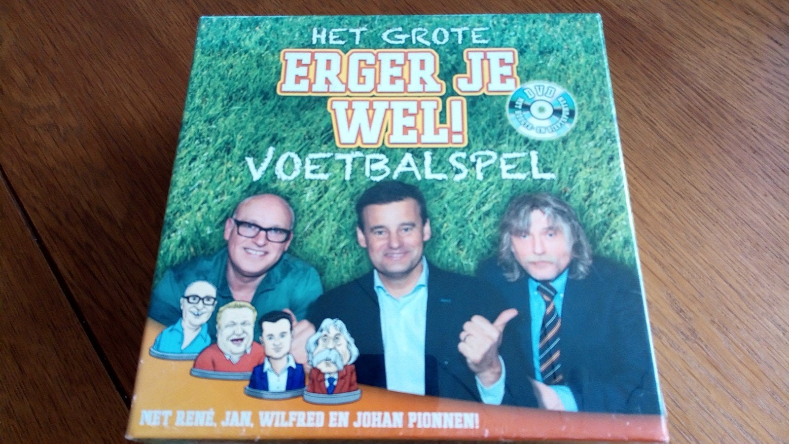 Het Grote Mens Erger je Wel spel voetbalspel NIEUW, Ophalen of Verzenden, Nieuw