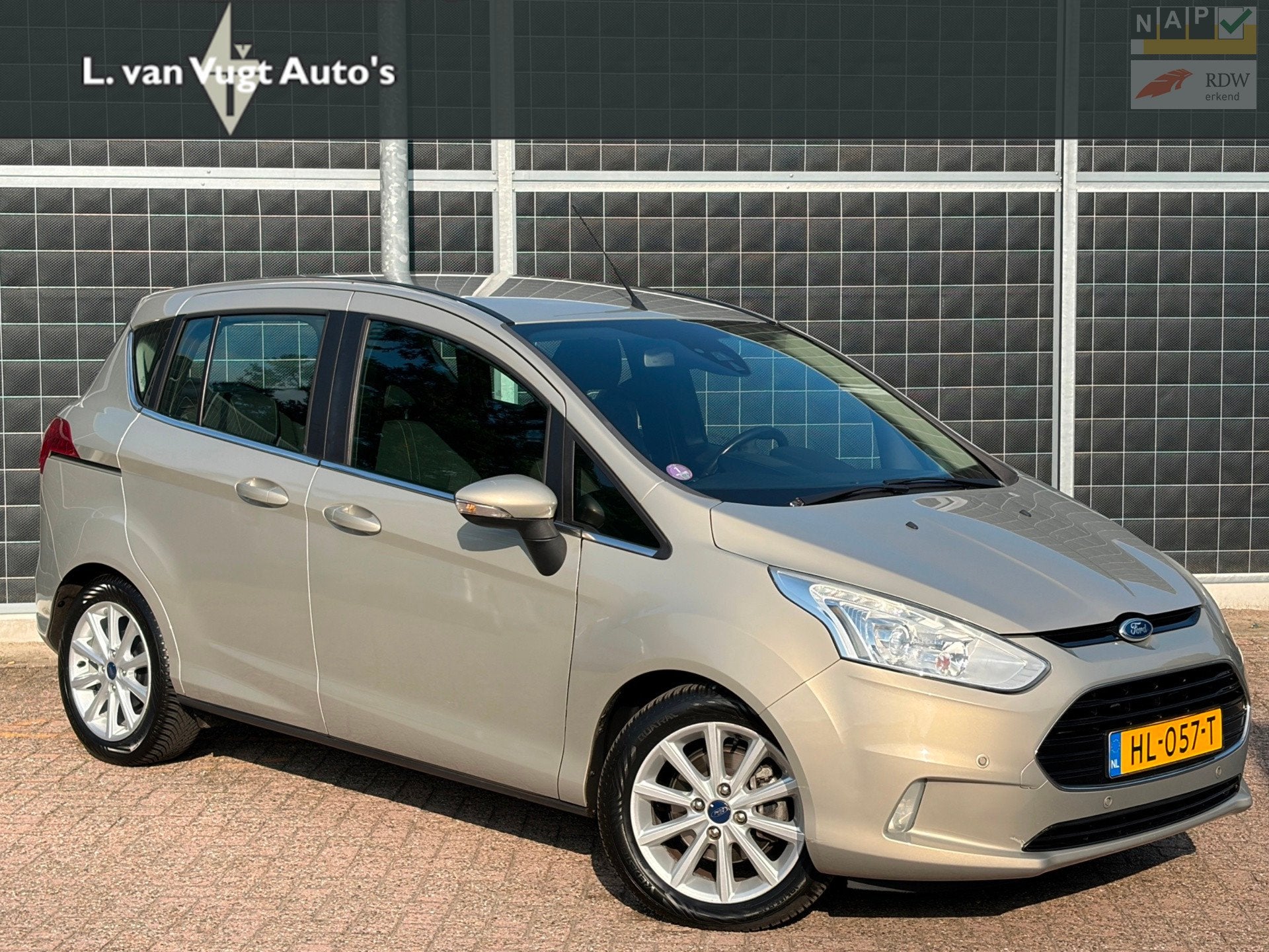 Ford B-Max 1.0 EcoBoost |Titanium | incl. 1 jaar garantie, Voorwielaandrijving, 101 pk, Gebruikt, Origineel Nederlands
