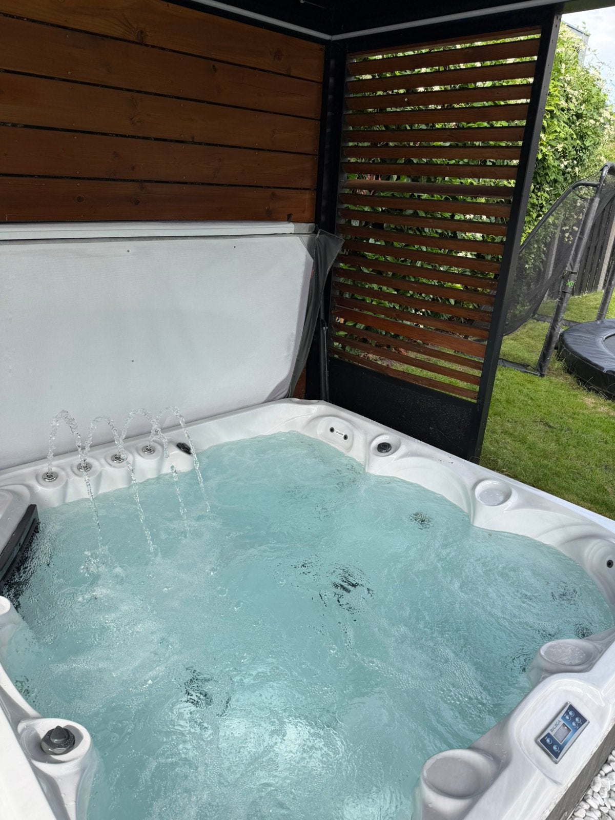 Jacuzzi balboa 6 personen, Tuin en Terras, Ophalen, Zo goed als nieuw