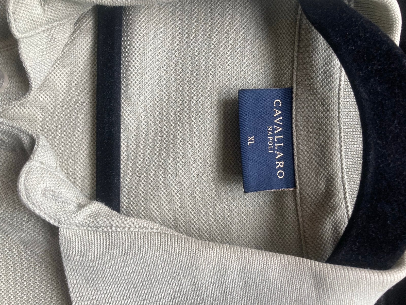 Cavallaro Napoli Polo Shirt - Maat XL, Ophalen of Verzenden, Zo goed als nieuw, Maat 56/58 (XL), Beige