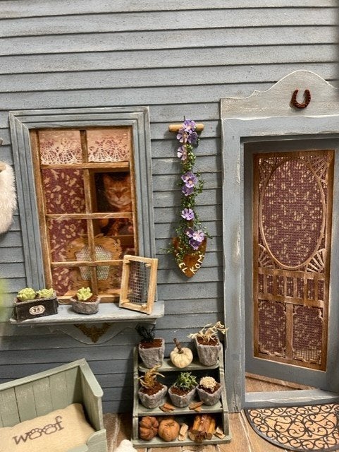 poppenhuis workshop schop "Welkom", Ophalen of Verzenden, Nieuw, Poppenhuis