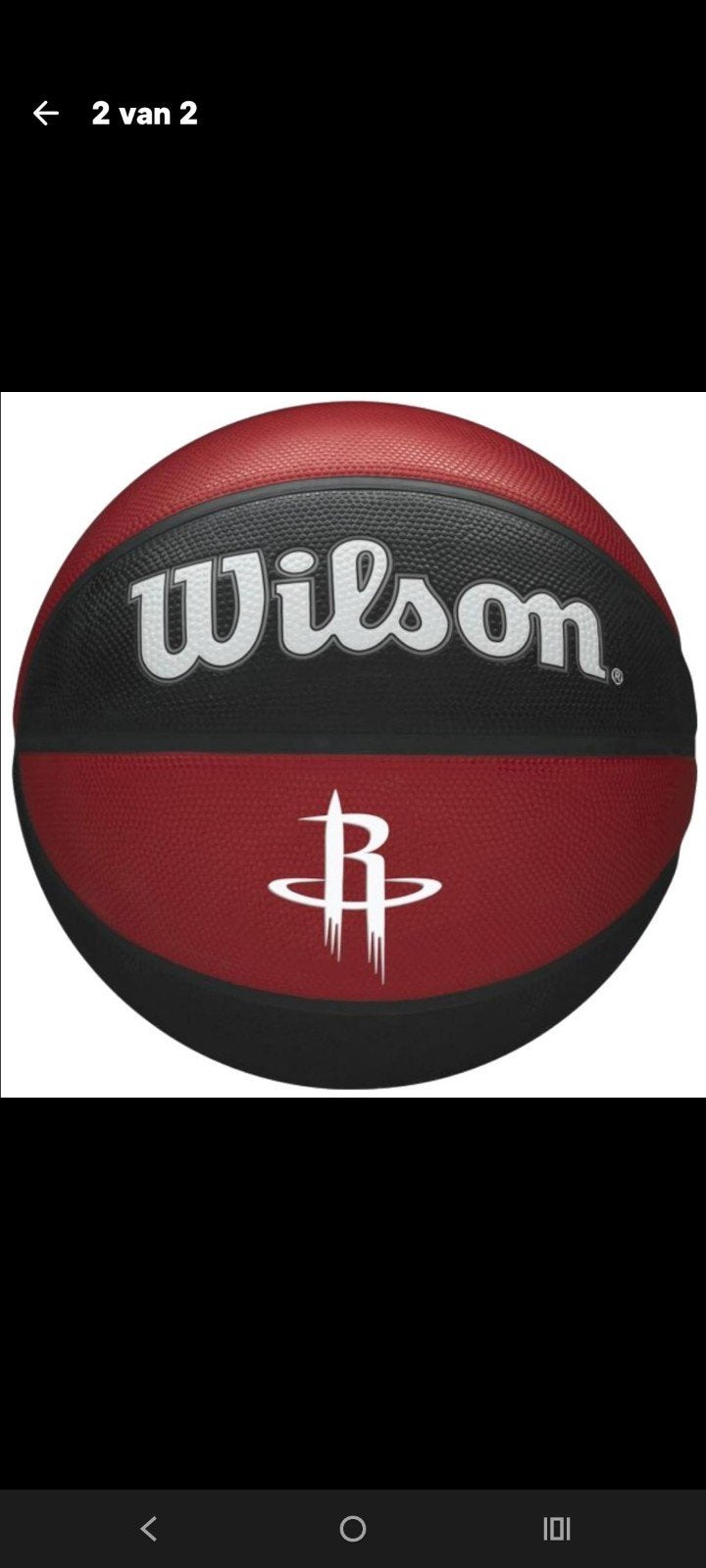 Nieuwe Houston Rockets basketbal - Wilson NBA, Ophalen of Verzenden