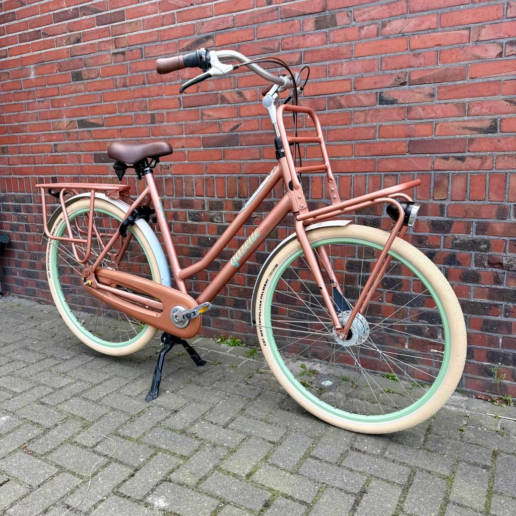 Gazelle Miss Grace Sparkling - Als nieuw!, Fietsen en Brommers, Fietsen | Dames | Damesfietsen, Ophalen, Versnellingen, 56 cm of meer