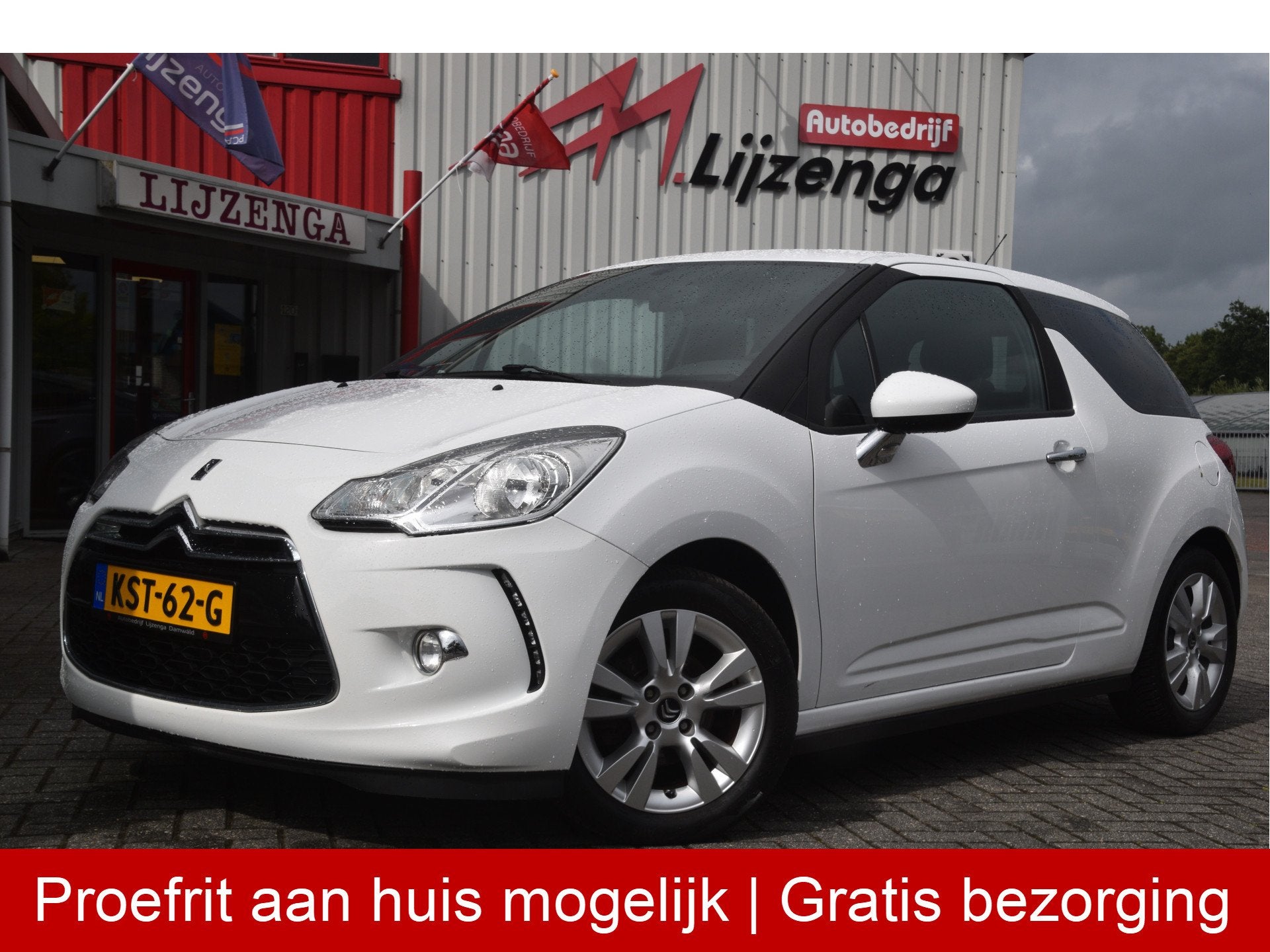Citroën DS3 1.4 Chic Airco | LMV | Mistlampen | Cruise, Auto's, Voorwielaandrijving, Euro 5, Stof, Gebruikt