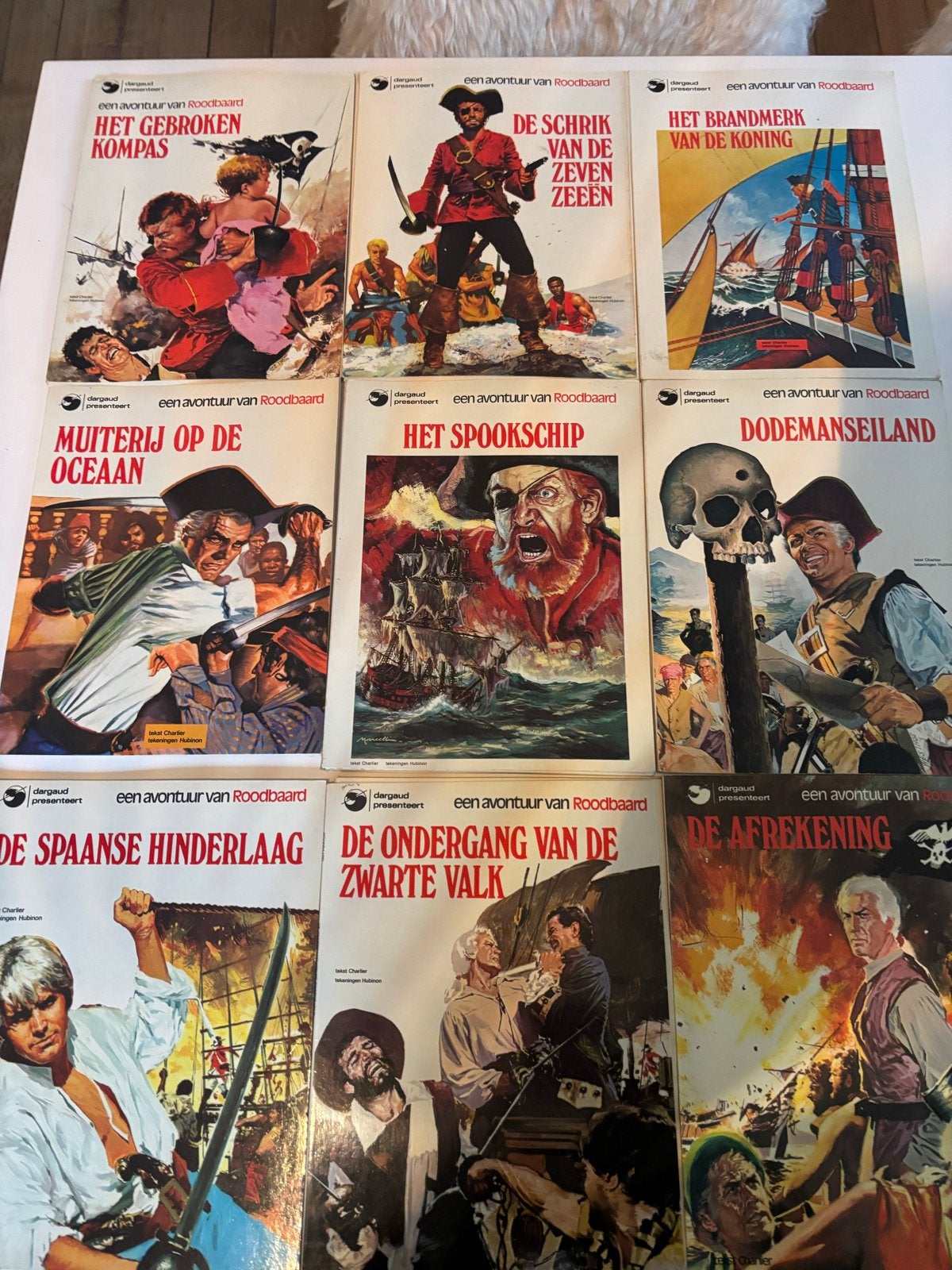 Roel de Roodbaard stripboeken - Complete serie, Complete serie of reeks, Ophalen of Verzenden, Gelezen