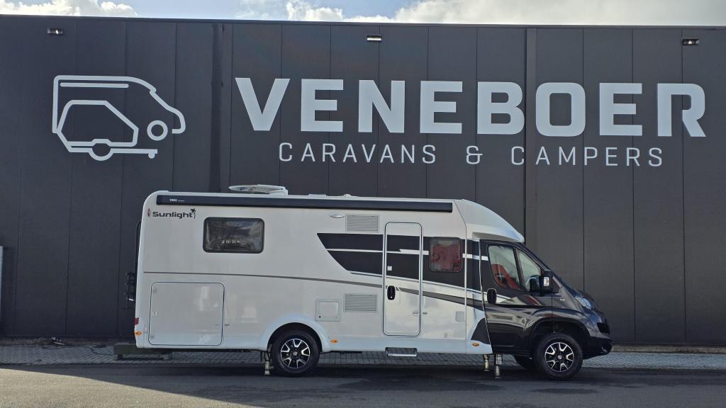 Sunlight T 69 L Automaat + Levelsysteem, Caravans en Kamperen, Campers, Automaat, Sunlight, Ringverwarming, Startonderbreker