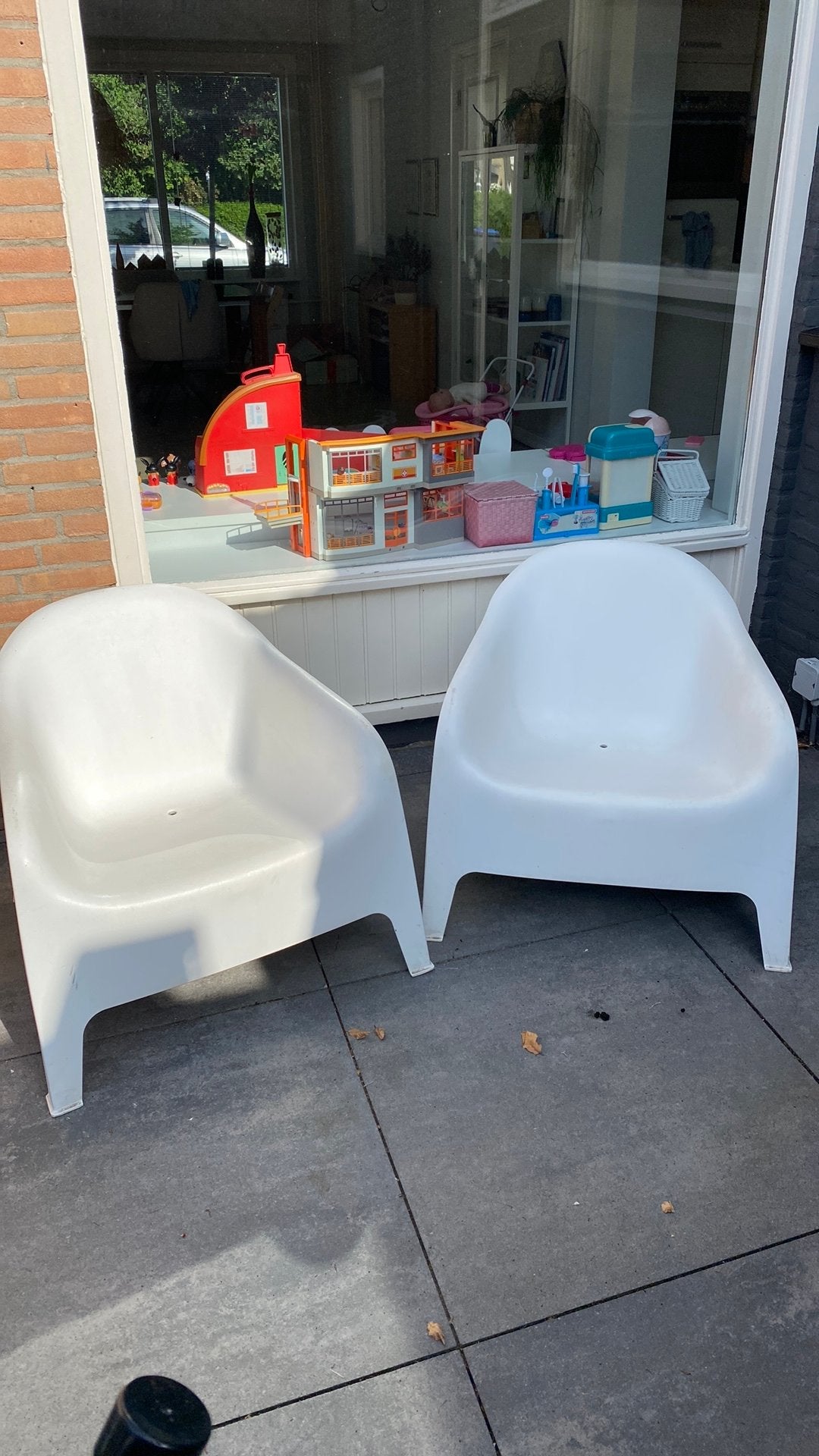 Skarpo stoelen, Ophalen, Gebruikt, Kunststof