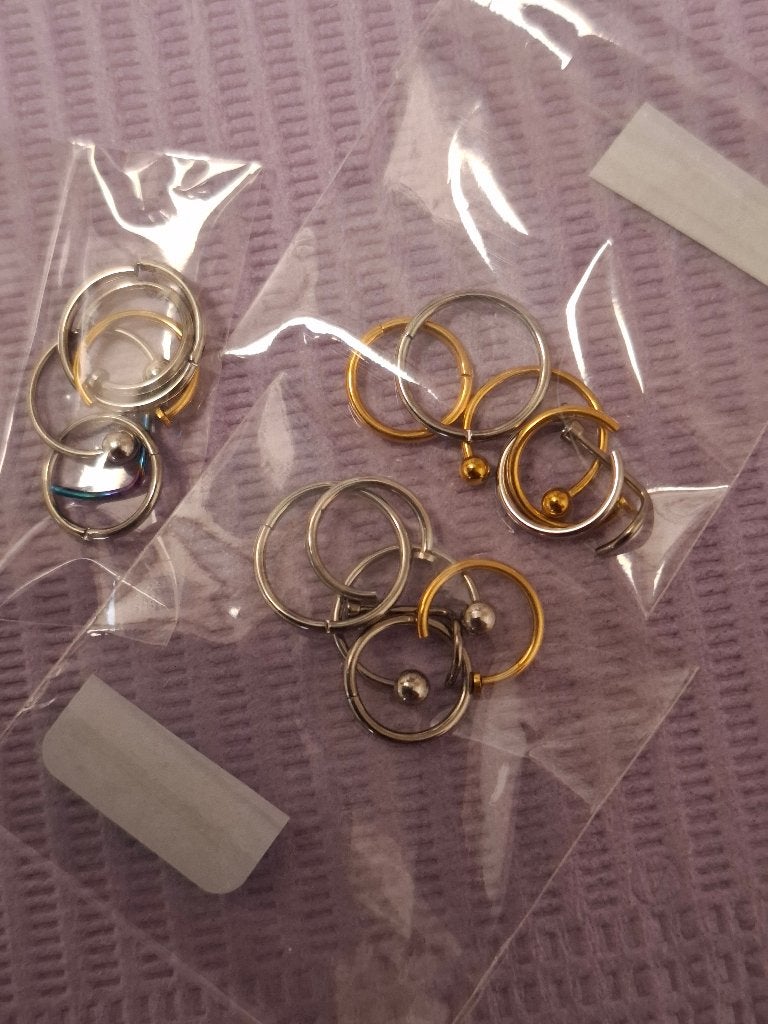 Nostril set, Ophalen, Nieuw, Overige materialen, Neuspiercing