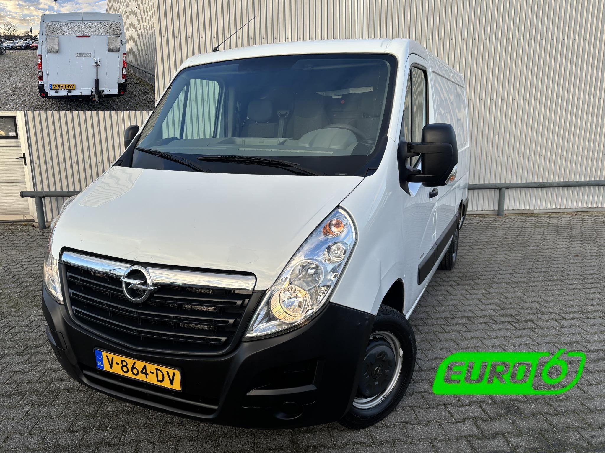 Opel Movano 2.3 CDTI L2H1*A/C*CRUISE*LAADKLEP*3PERS*TEL*2500, Stof, Gebruikt, 4 cilinders, Origineel Nederlands