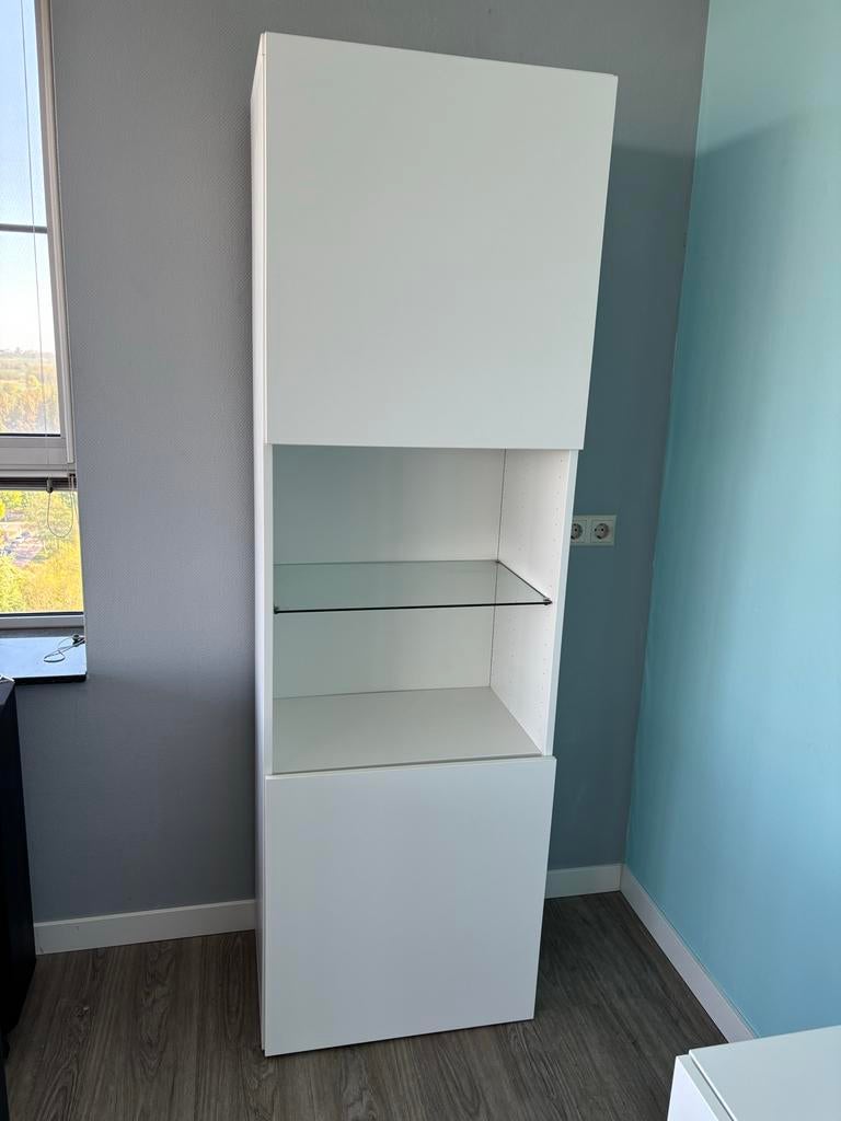 2x IKEA Besta Kasten - 60x40x193cm - Goede Staat, Ophalen, Gebruikt