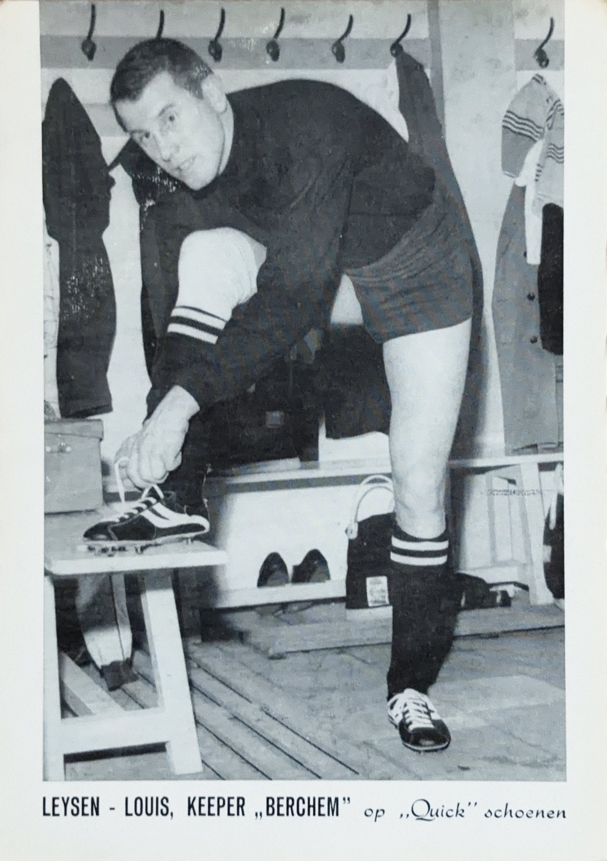Quick Spelerskaart Louis Leysen - Berchem Sport, Verzamelen, Verzenden, Zo goed als nieuw, Feyenoord, Spelerskaart