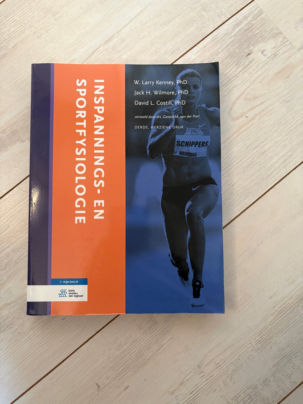 Inspannings- en Sportfysiologie - Derde herziene druk, Ophalen of Verzenden, Beta, Gelezen, HBO